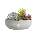 jazz bowl 28cm zijdewit